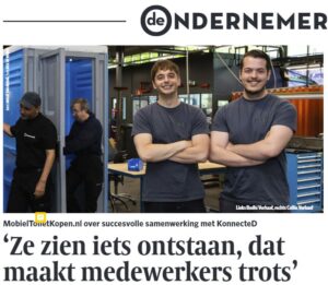 Samenwerking Konnected en MobielToiletKopen.nl