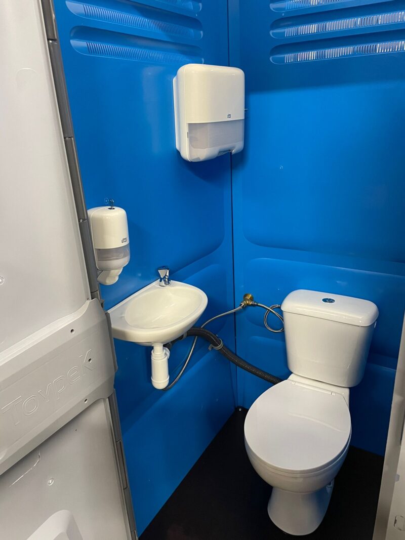 mobiele sanitaire toilet unit