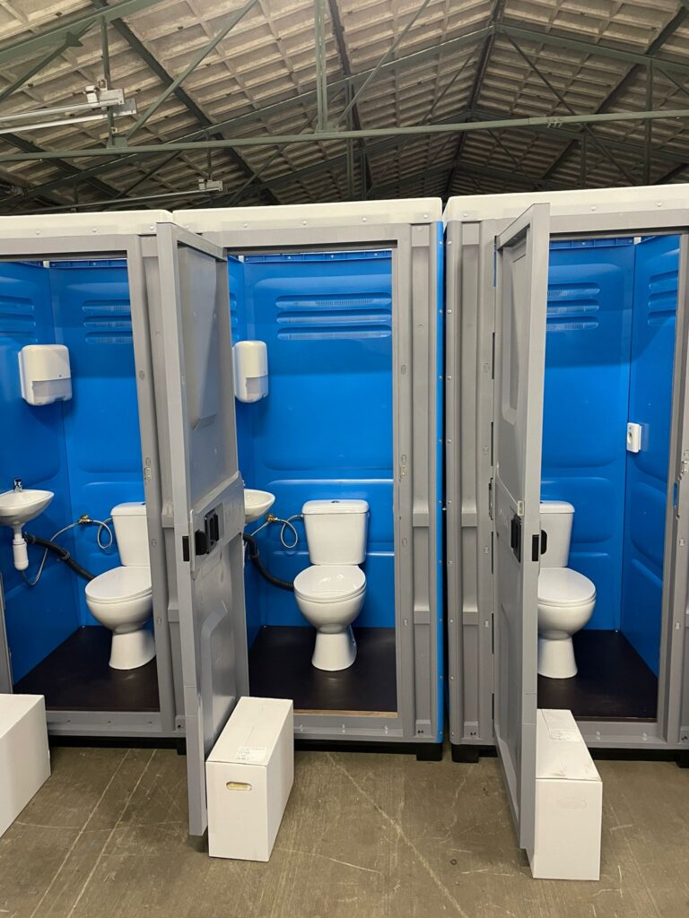 Mobiele sanitaire toiletunits