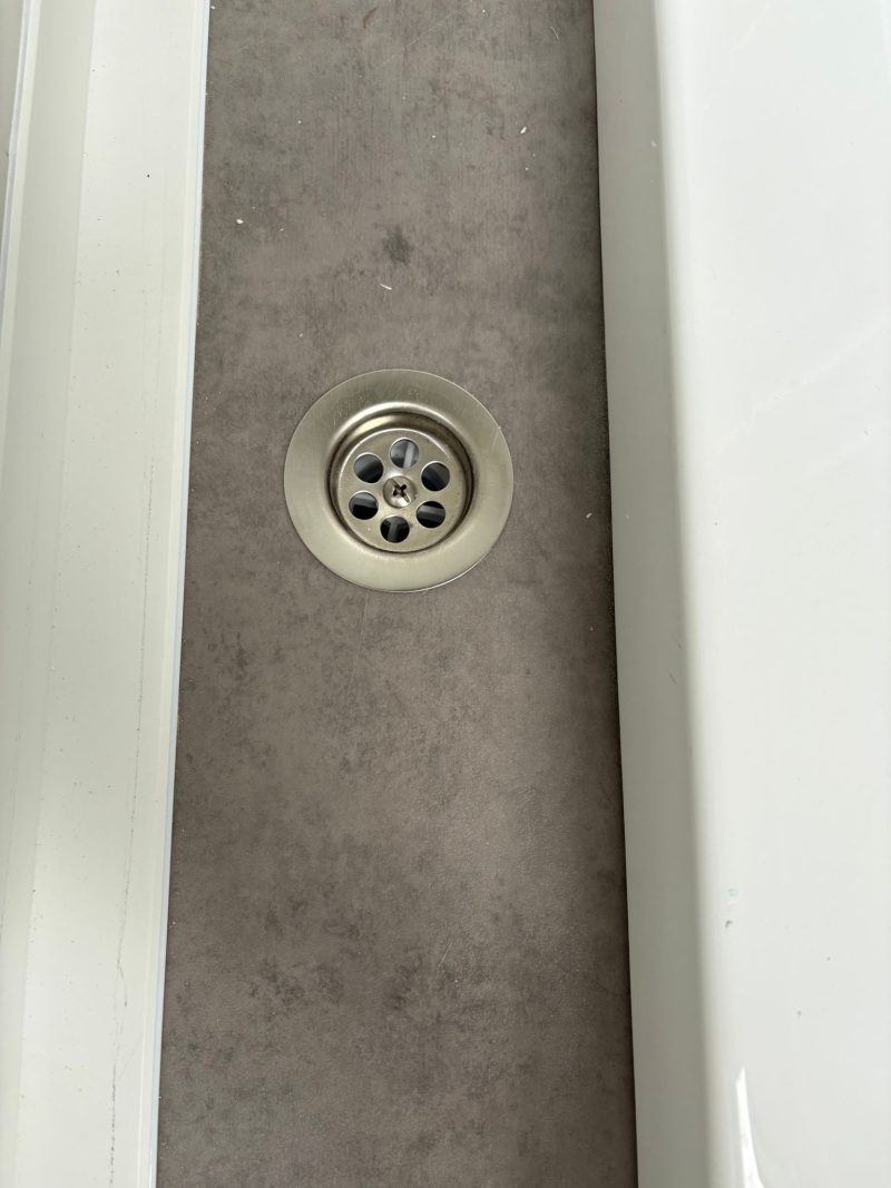 Vloerput douche unit