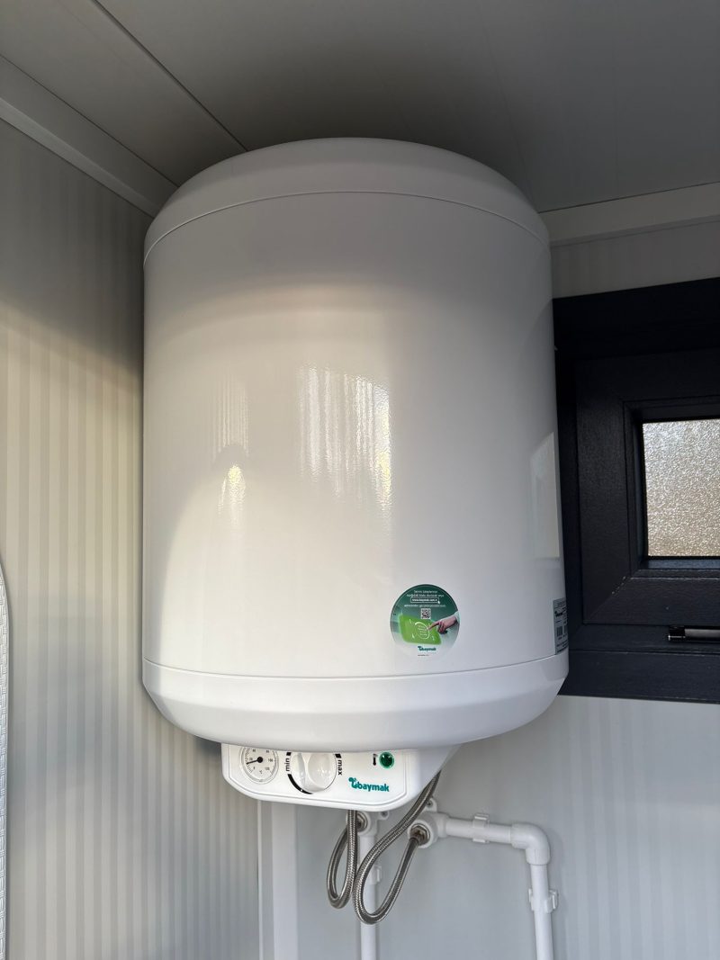 50L boiler toilet en douche unit