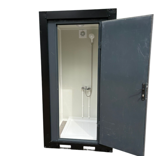 Camping douche unit grijs kopen