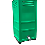 Dixi toilet met afvoer