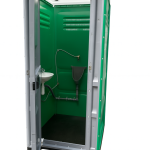 Urinoir toilet unit inclusief riool aansluiting