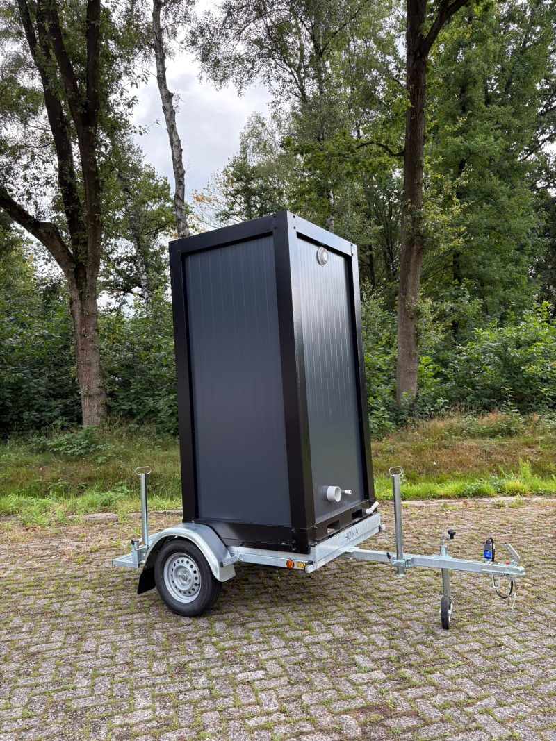 Toiletaanhanger met stabilisatiepoten