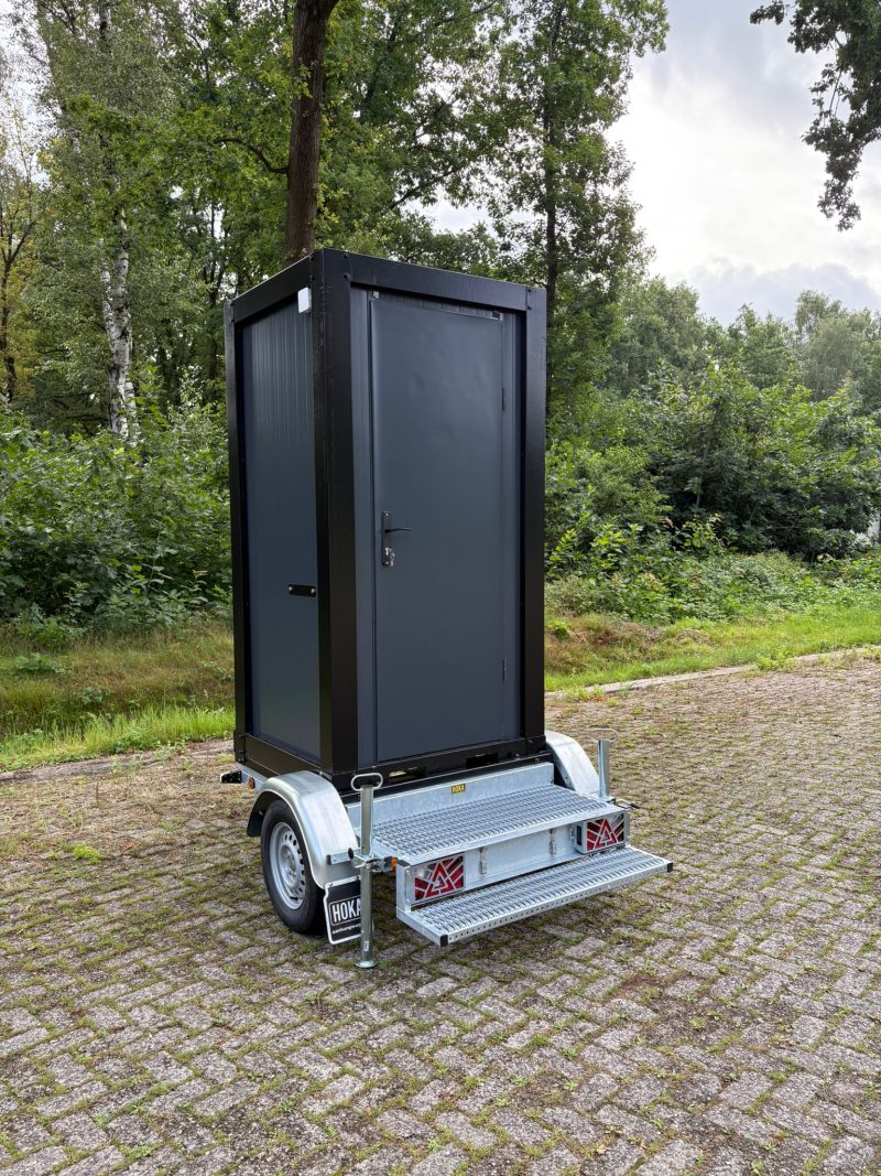 Single toiletwagen voorkant