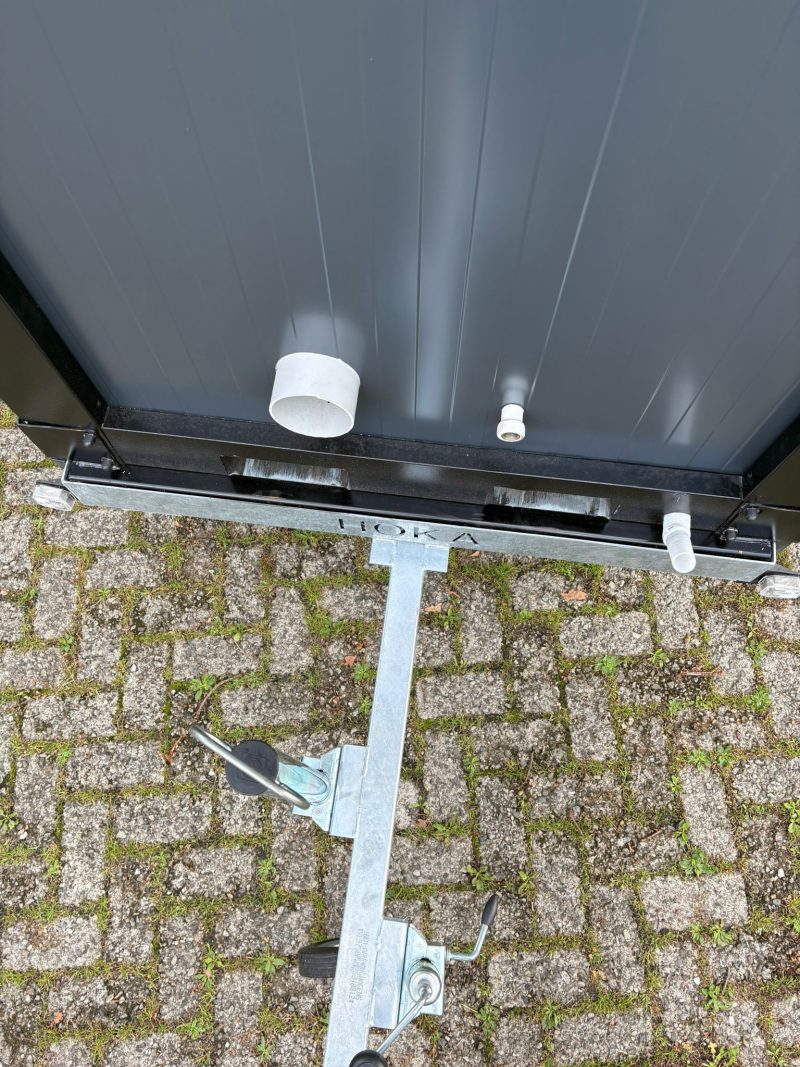 Toiletwagen achterkant