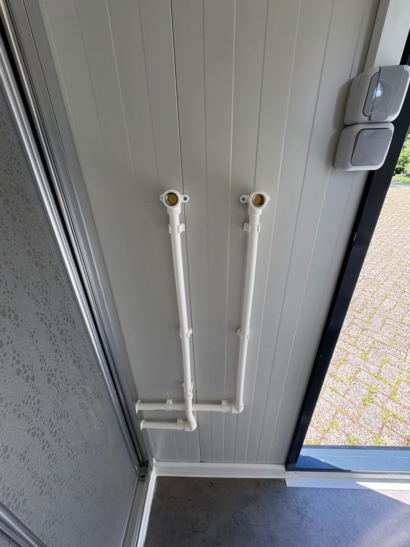 Aansluiting optie boiler