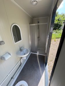 Binnenzijde prive sanitair in Nederland