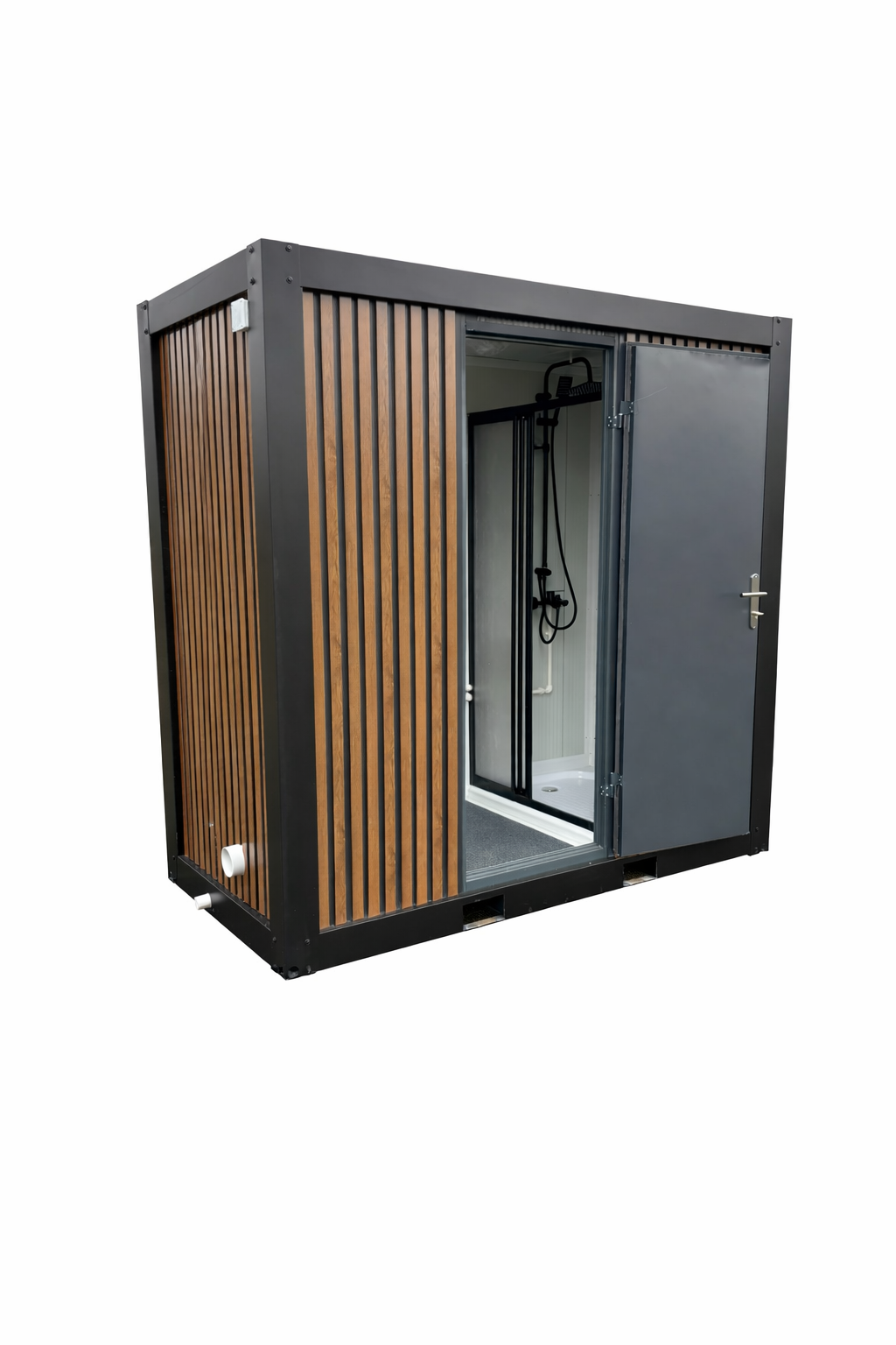 Foto uitgesneden single badkamer unit