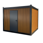 Dubbele badkamer unit privé sanitair voor campings