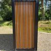 Buitenzijde privé sanitair campings