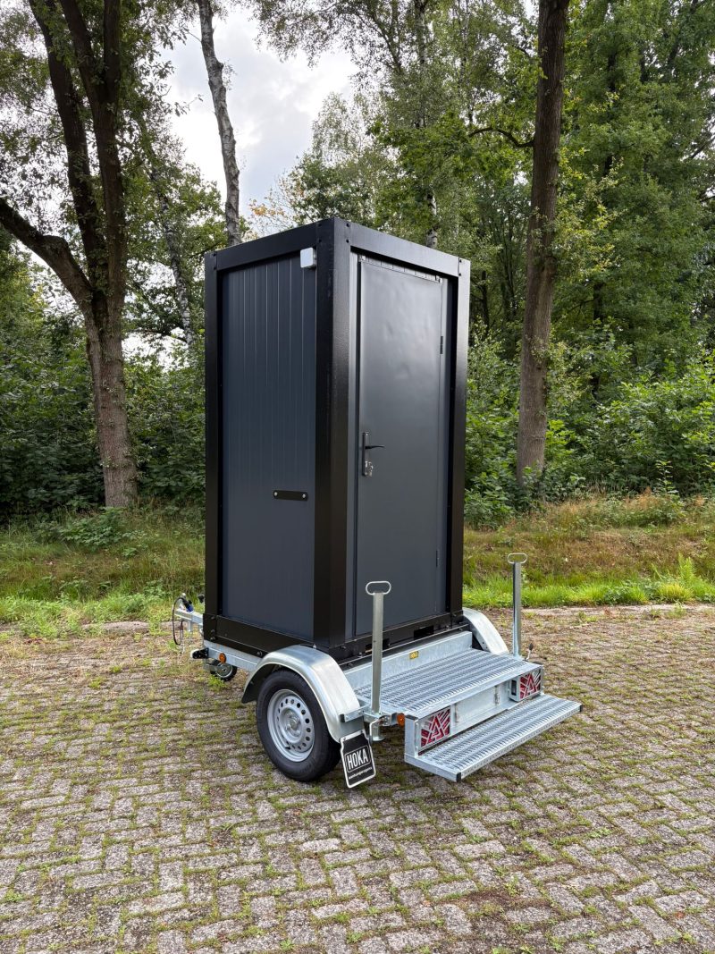 Douchewagen zijaanzicht