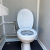 Toilet in een toilet unit