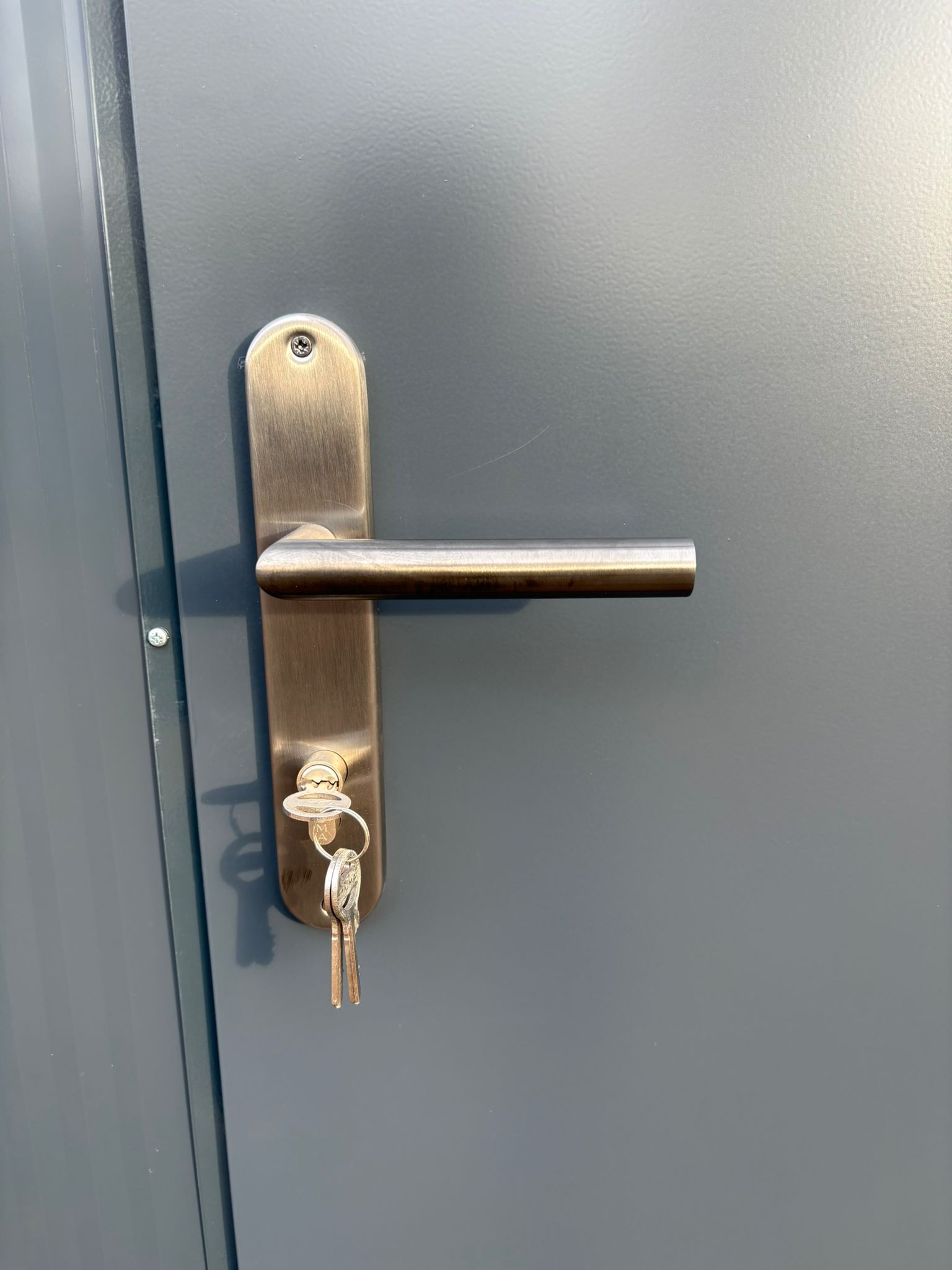 Deurklink toilet + urinoir unit toilet + urinoir unit deur klink