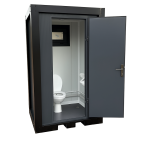 single toiletunit met urinoir