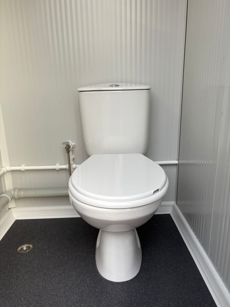 WC dubbel toilet unit