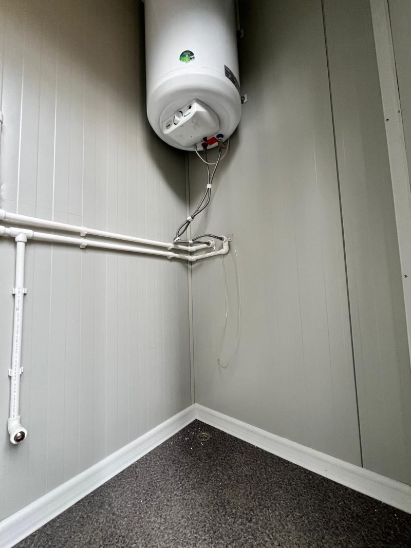 Aansluitingen technische ruimte 2