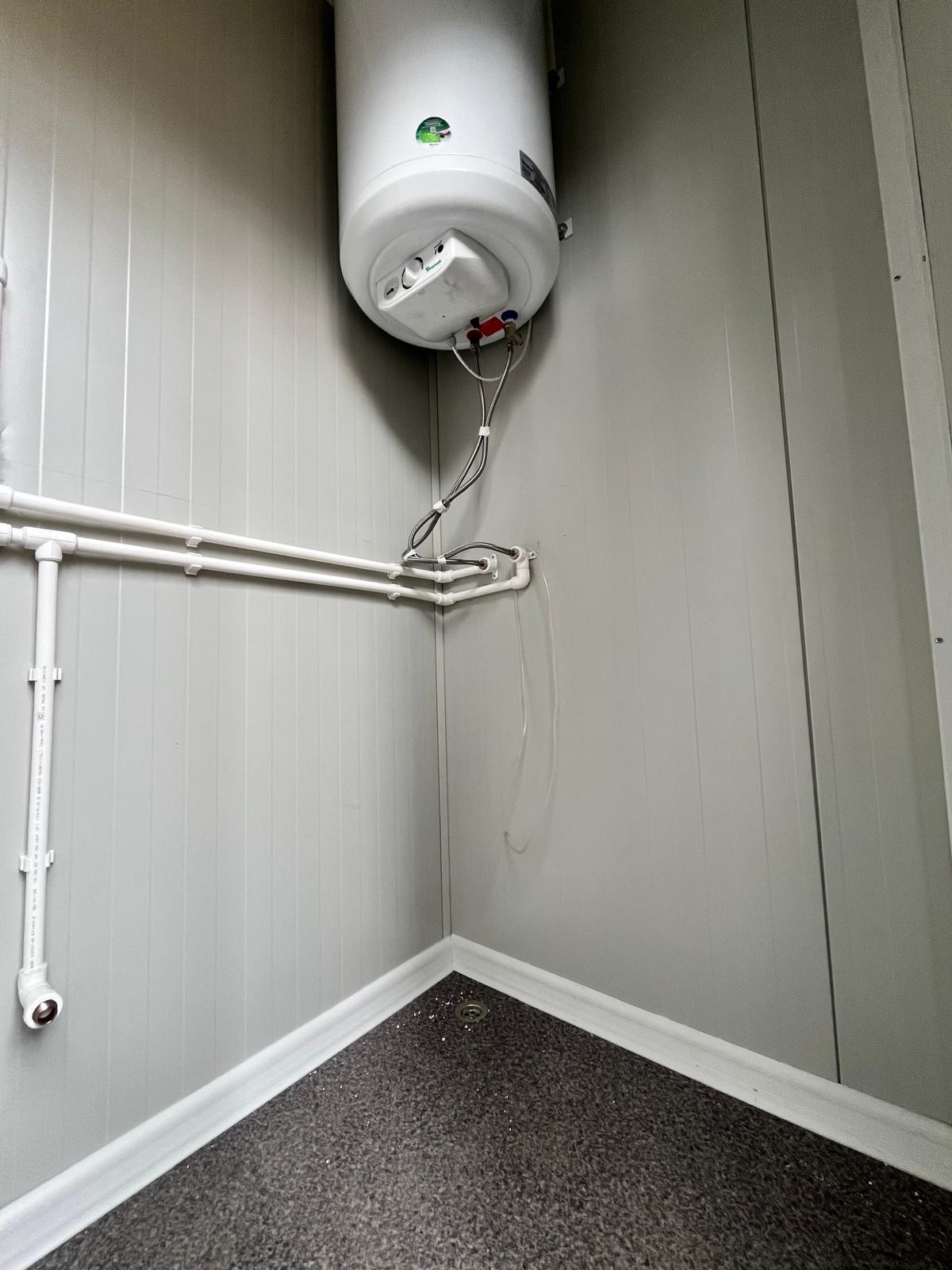 Aansluitingen technische ruimte 2