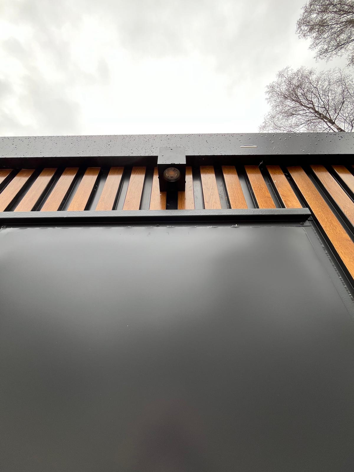 Verlichting boven deur unit