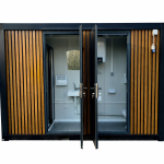 Privé sanitair dubbele badkamer unit 4 deurs