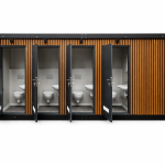 Sanitair of toiletgebouw voor campings en vakantieparken