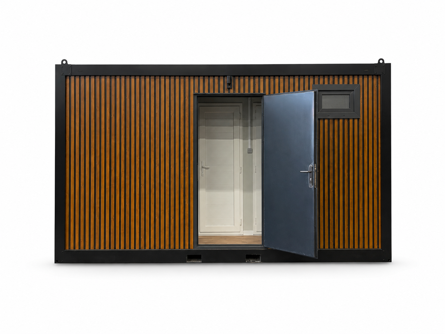 Toiletgebouw - 3t-2u-3w - hangtoiletten - 240x450 cm - Comfort Toiletgebouw voor campings en vakantieparken