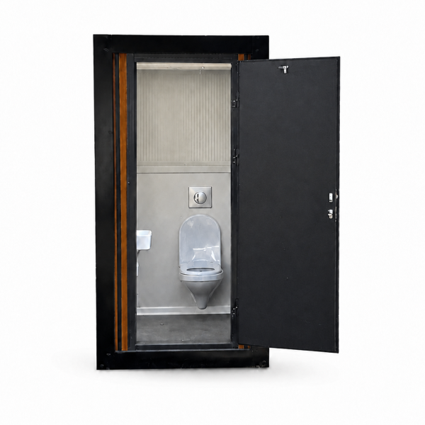 Single toilet unit met hangtoilet